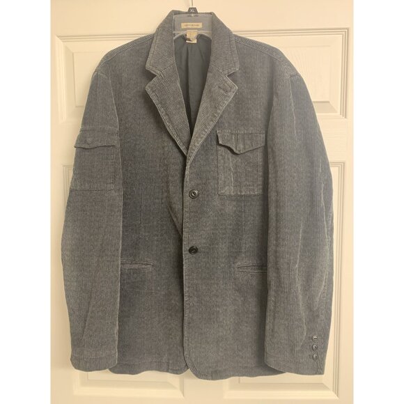 DKNY Jeans Other - DKNY Jeans Cotton Corduroy Blazer Jacket Size L Green